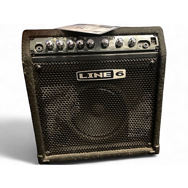 Used Line 6 LD15 Lowdown 15W 1X8 Bass Combo Amp