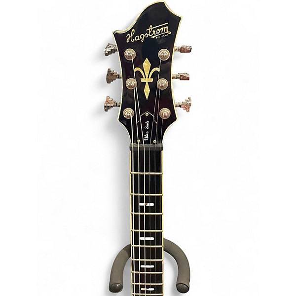 Used Hagstrom Ultra Swede Brown Solid Body Electric Guitar