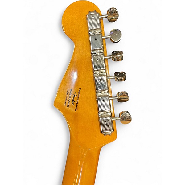 Used Squier Classic Vibe 1950S Stratocaster 2 Tone Sunburst Solid Body Electric Guitar