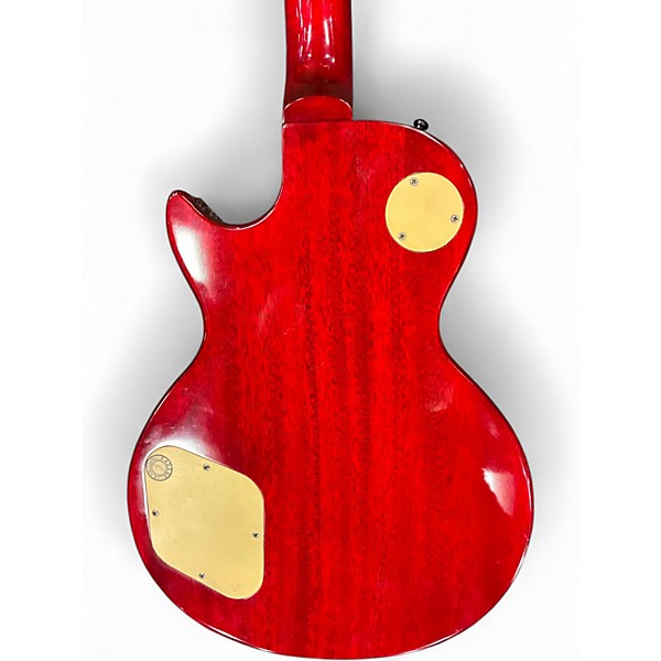 Used 1998 Epiphone Les Paul Standard Heritage Cherry Sunburst Solid Body Electric Guitar