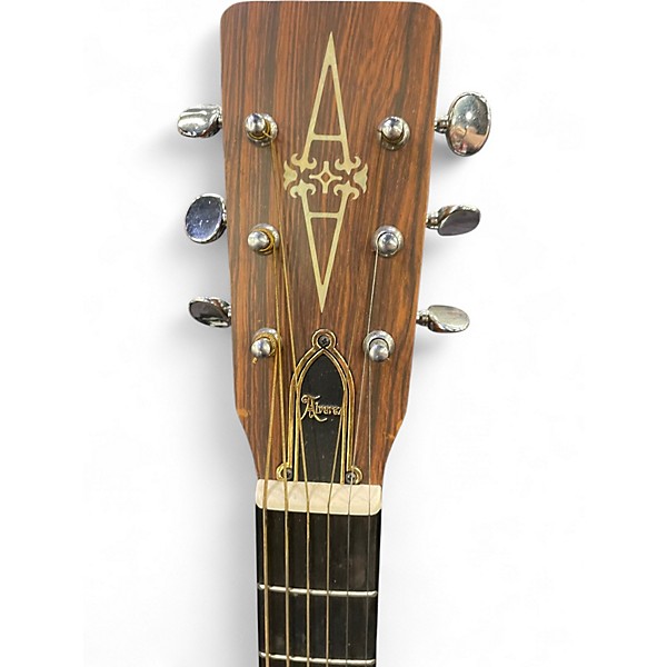 Vintage 1970s Alvarez 5022 Natural Acoustic Guitar