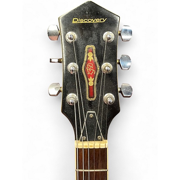 Used Discovery DOUBLE CUTAWAY HOLLOWBODY Red Hollow Body Electric Guitar