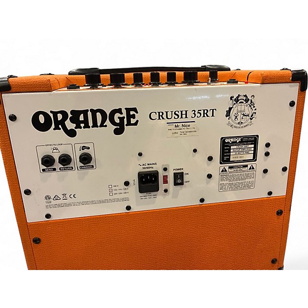 Used Orange Amplifiers Crush 35RT Guitar Combo Amp