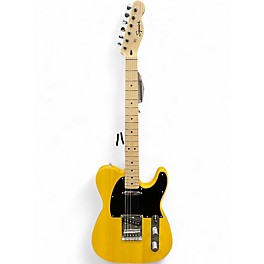 Used Squier SONIC TELECASTER Butterscotch Blonde Solid Body Electric Guitar