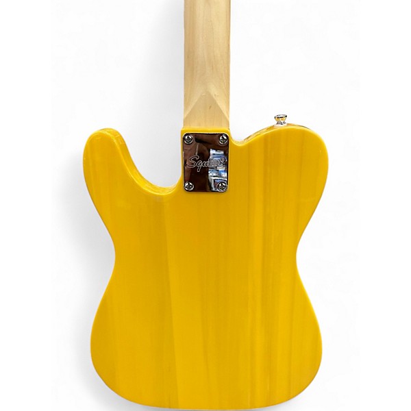 Used Squier SONIC TELECASTER Butterscotch Blonde Solid Body Electric Guitar