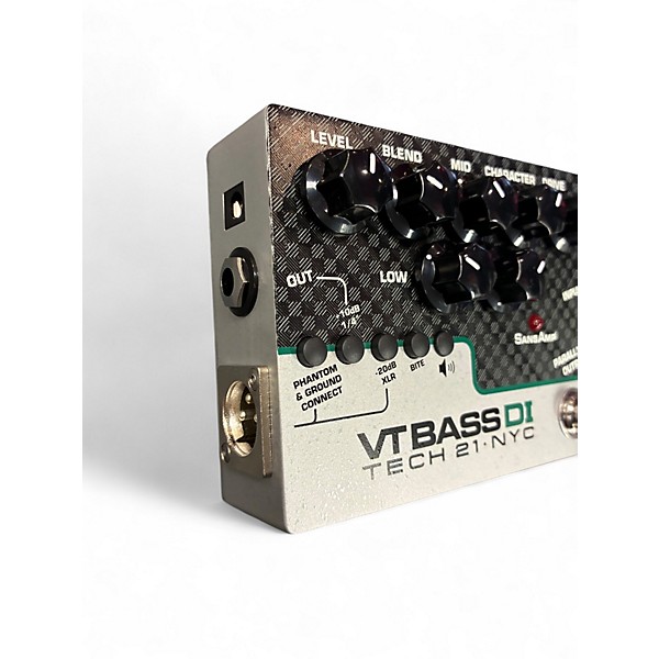 Used Tech 21 CSVTBDI Sansamp Character Series VT Bass DI Bass Effect Pedal