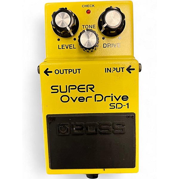 Used BOSS SD1 Super Overdrive Effect Pedal