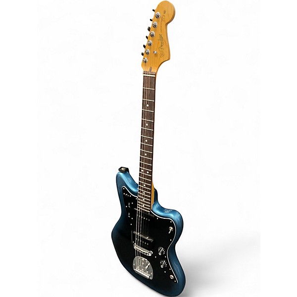 Used Fender Professional II Jazzmaster Blue Onyx Solid Body Electric Guitar