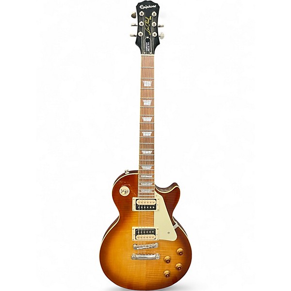 Used Epiphone Les Paul Traditional PRO III Tobacco Burst Solid Body Electric Guitar