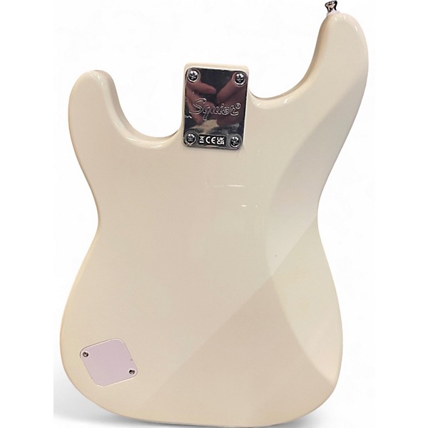 Used Squier Mini Affinity Stratocaster Antique White Electric Guitar