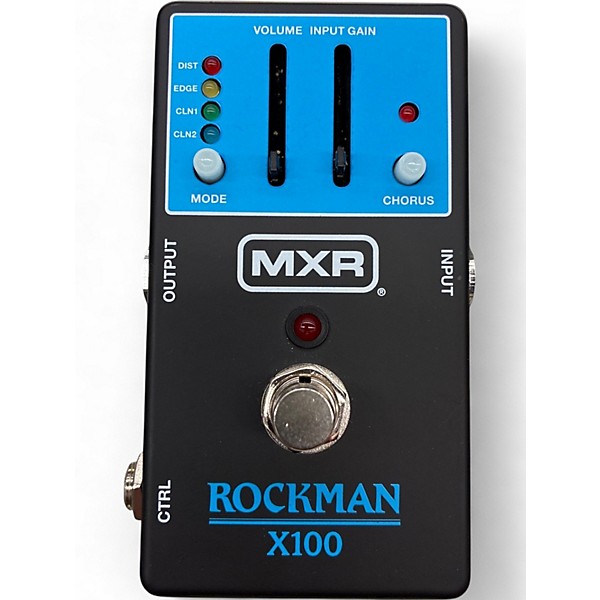 Used MXR MX100 ROCKMAN Effect Pedal