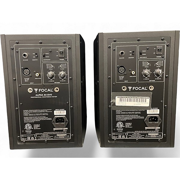 Used Focal Alpha 50 EVO (Pair) Powered Monitor