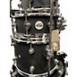 Used DW 4 Piece Design Series Mini Pro Satin Black Drum Kit