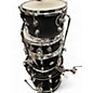 Used DW 4 Piece Design Series Mini Pro Satin Black Drum Kit