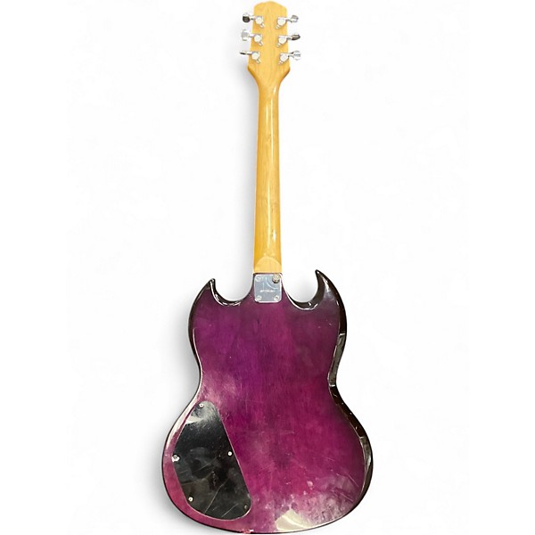 Used Epiphone SG Purple Solid Body Electric Guitar