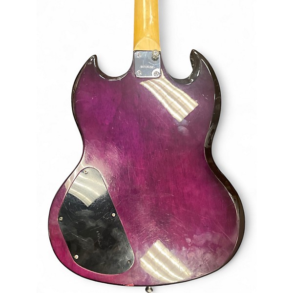 Used Epiphone SG Purple Solid Body Electric Guitar