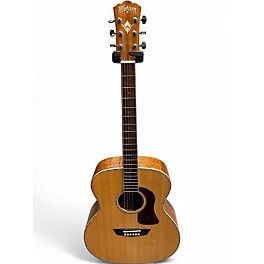 Used Washburn HG75SEG-O Natural Acoustic Guitar