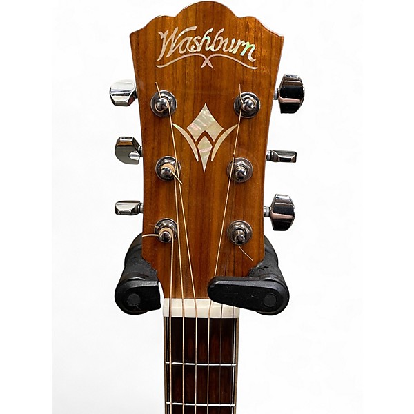 Used Washburn HG75SEG-O Natural Acoustic Guitar