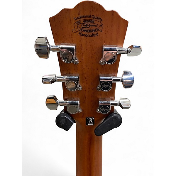 Used Washburn HG75SEG-O Natural Acoustic Guitar
