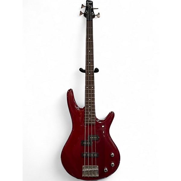 Used 2020s Ibanez gsr 200 Trans Red Electric Bass Guitar