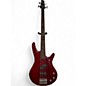Used 2020s Ibanez gsr 200 Trans Red Electric Bass Guitar