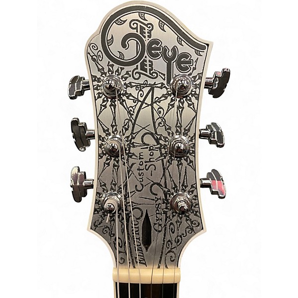 Used 2014 Teye Guitars E-SERIES LA MORA WILD SHIPWRECK Trans Blue Solid Body Electric Guitar