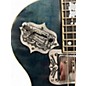 Used 2014 Teye Guitars E-SERIES LA MORA WILD SHIPWRECK Trans Blue Solid Body Electric Guitar