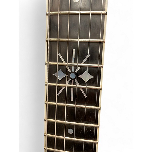 Used 2014 Teye Guitars E-SERIES LA MORA WILD SHIPWRECK Trans Blue Solid Body Electric Guitar