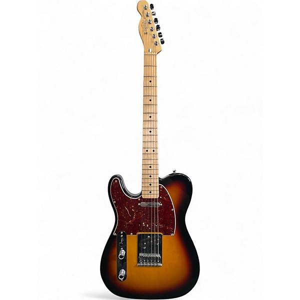 Used Fender Standard Telecaster Left Handed Brown Sunburst Electric Guitar