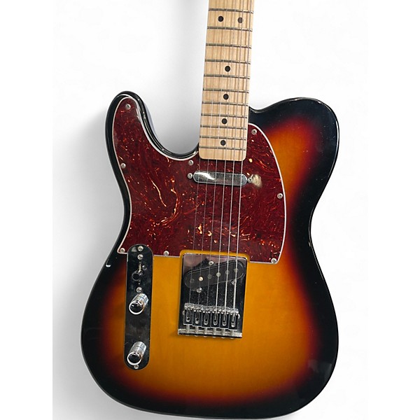 Used Fender Standard Telecaster Left Handed Brown Sunburst Electric Guitar