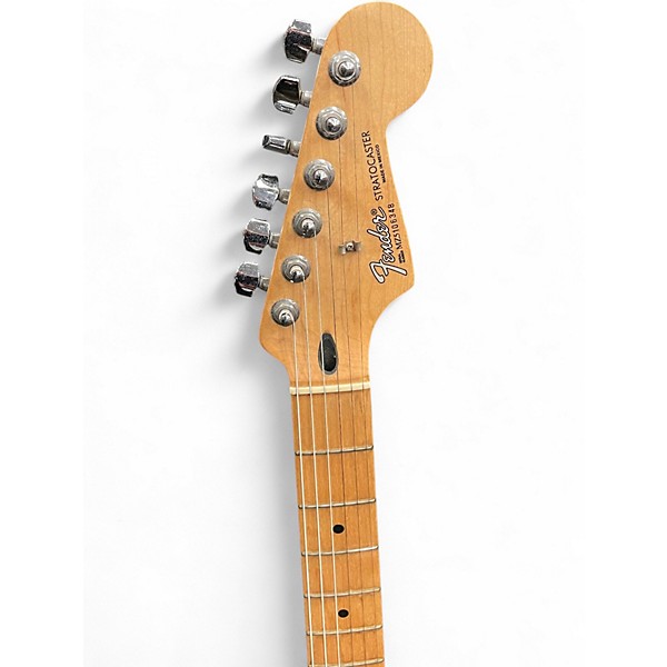Used Fender Standard Stratocaster Black Solid Body Electric Guitar