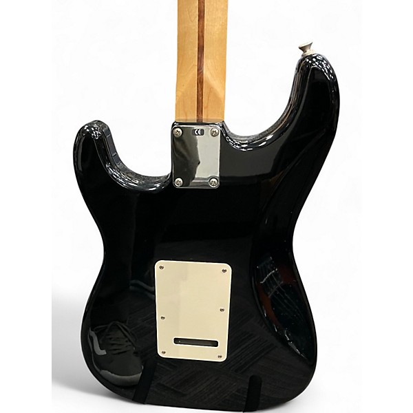 Used Fender Standard Stratocaster Black Solid Body Electric Guitar