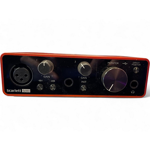 Used Focusrite Scarlett Solo Gen 3 Audio Interface