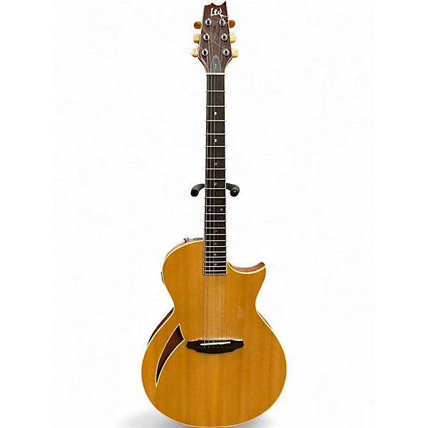 Used ESP LTD TL6 Natural Acoustic Electric Guitar