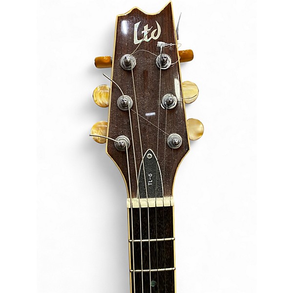 Used ESP LTD TL6 Natural Acoustic Electric Guitar
