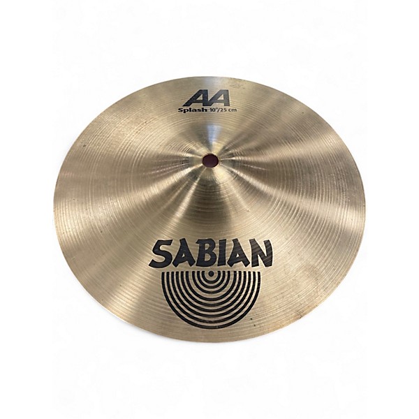 Used SABIAN 10in AA Splash Cymbal