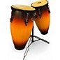 Used LP City Conga Set with Double Stand Vintage Sunburst Conga