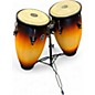 Used LP City Conga Set with Double Stand Vintage Sunburst Conga