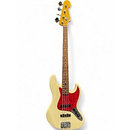 Used Fender Jazz Bass Olympic White Electric Bass Guitar