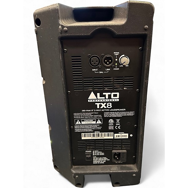 Used Alto TX8 8in Powered Speaker