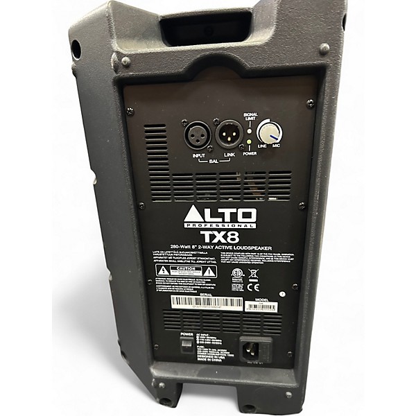 Used Alto TX8 8in Powered Speaker