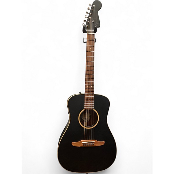 Used Fender MALIBU SPECIAL MBK Black Acoustic Guitar
