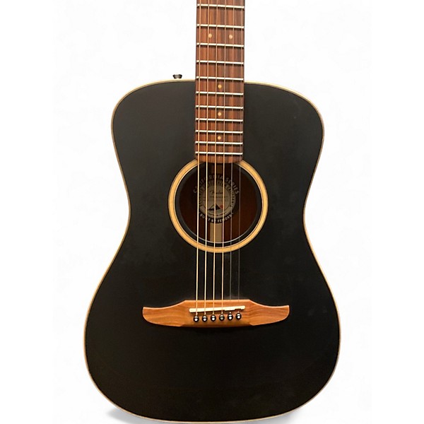 Used Fender MALIBU SPECIAL MBK Black Acoustic Guitar