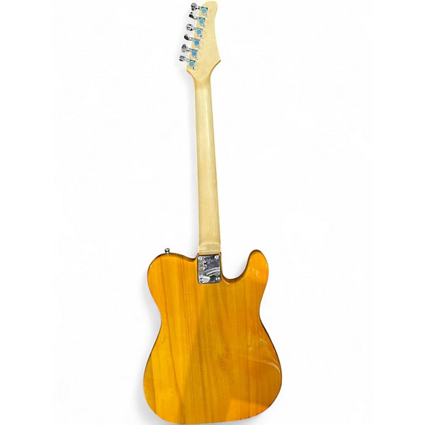 Used Glarry T STYLE LH Butterscotch Solid Body Electric Guitar