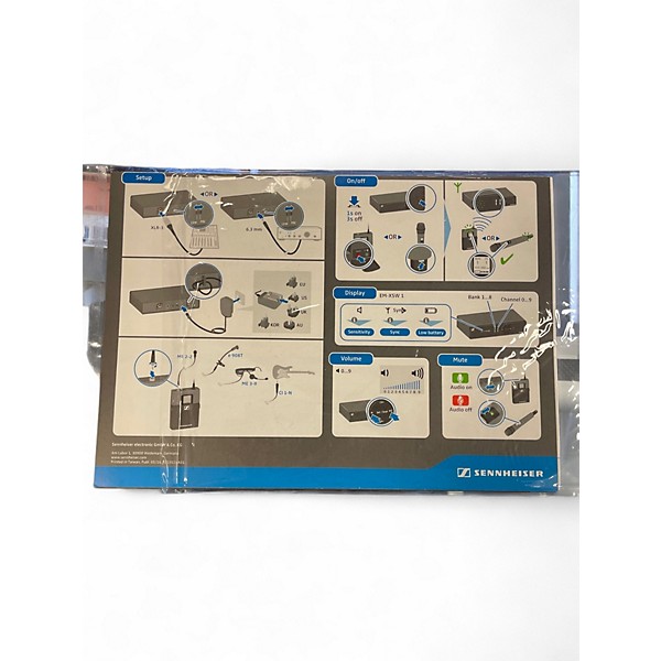 Used Sennheiser XS Wireless 1 Headset Wireless System