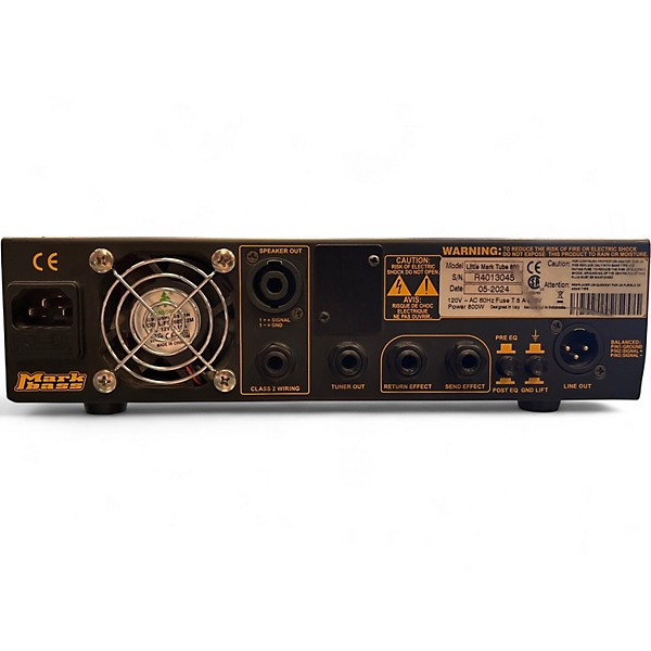 Used Markbass Little Mark Tube 800 Tube Bass Amp Head