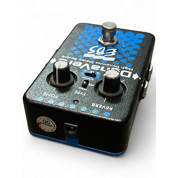 Used EBS DynaVerb High Dynamics Stereo Reverb Bass Effect Pedal