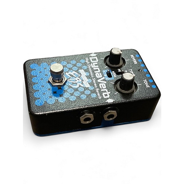 Used EBS DynaVerb High Dynamics Stereo Reverb Bass Effect Pedal