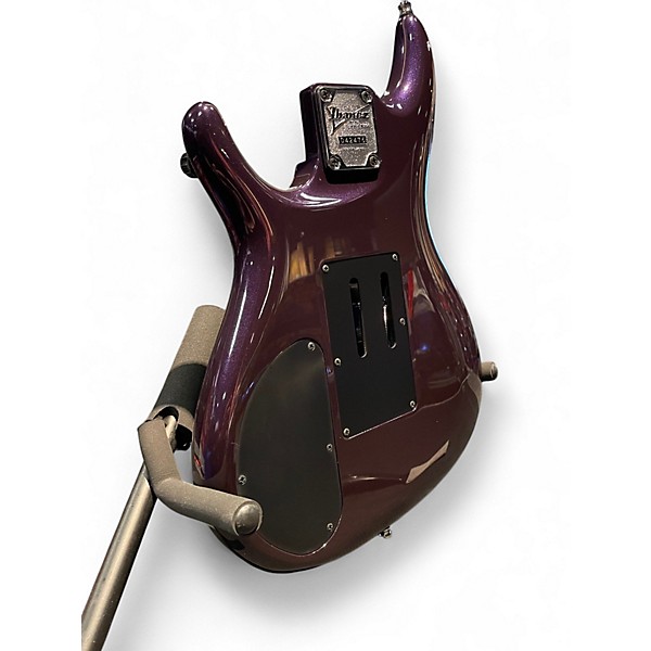Used Ibanez JS2450-MCP Joe Satriani Signature Purple Solid Body Electric Guitar