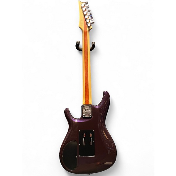 Used Ibanez JS2450-MCP Joe Satriani Signature Purple Solid Body Electric Guitar